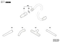 Bosch 3 601 JC3 170 GAS 35 M AFC All Purpose Vacuum Cleaner 110 V / GB Spare Parts GAS35MAFC